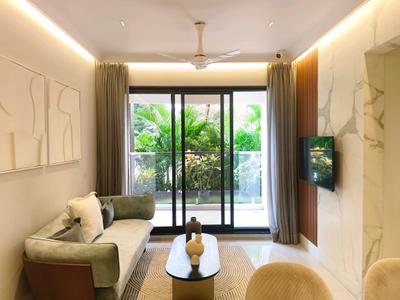 Living Room Image of 849 Sq.ft 1 BHK Apartment / Flat for sale in Sunraj Solitaire, Dombivli East Thane for Rs. 4499999