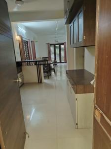 Kitchen Image of 1100 Sq.ft 4 BHK Villa for rent in Bhayli Vadodara for Rs. 50000