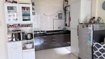 Kitchen Image of 1100 Sq.ft 2 BHK Apartment / Flat for rent in Pristine Prolife, Wakad Pune for Rs. 39999