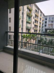 Bedroom One Image of 1450 Sq.ft 3 BHK Apartment / Flat for rent in Bhawani Courtyard Phase 2, Madhyamgram Kolkata for Rs. 30000
