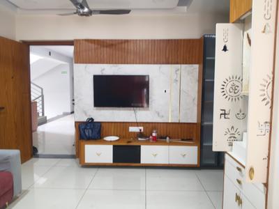 Living Room Image of 1510 Sq.ft 3 BHK Apartment / Flat for rent in Adani Amogha, Shantigram Ahmedabad for Rs. 55000