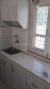 Kitchen Image of 300 Sq.ft 1 RK Builder Floor for rent in DLF Phase 3 Gurgaon for Rs. 13000