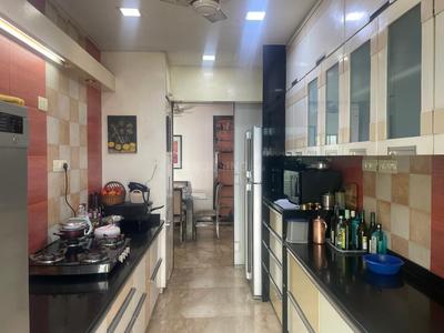 Kitchen Image of 1200 Sq.ft 3 BHK Apartment / Flat for sale in Sheth Golden Willows, Mulund West Mumbai for Rs. 41000000