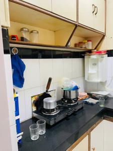 Kitchen Image of 600 Sq.ft 1 BHK Independent House for rent in Bemloi Shimla for Rs. 25000