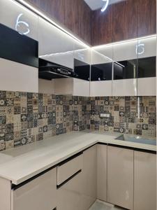 Kitchen Image of 400 Sq.ft 1 BHK Apartment / Flat for sale in Dwarka Mor New Delhi for Rs. 2000000