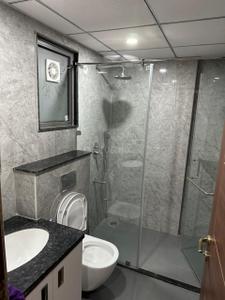 Bathroom Image of 1000 Sq.ft 3 BHK Apartment / Flat for rent in Symphonia, Vaishali Nagar Jaipur for Rs. 60000