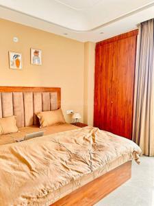 Bedroom Image of 1750 Sq.ft 2 BHK Builder Floor for rent in Ashiyana Lucknow for Rs. 22500