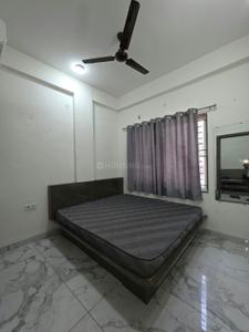 Bedroom Image of 680 Sq.ft 1 BHK Apartment / Flat for rent in L I G Colony Indore for Rs. 22999