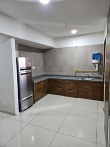 Kitchen Image of 1700 Sq.ft 3 BHK Apartment / Flat for rent in Diwali Skyz, Vaishno Devi Circle Ahmedabad for Rs. 32000