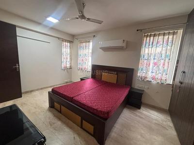 Bedroom Image of 1800 Sq.ft 3 BHK Builder Floor for rent in Jangpura New Delhi for Rs. 150000