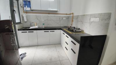 Kitchen Image of 1550 Sq.ft 3 BHK Apartment / Flat for rent in Adani Amogha, Shantigram Ahmedabad for Rs. 46000