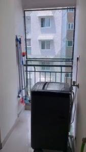 Balcony Image of 1600 Sq.ft 3 BHK Apartment / Flat for sale in Kalpaka Castle, Edappally Kochi for Rs. 7900000