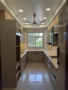 Kitchen Image of 1550 Sq.ft 3 BHK Builder Floor for rent in Sector 16 Rohini New Delhi for Rs. 39000