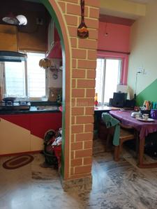 Kitchen Image of 800 Sq.ft 2 BHK Apartment / Flat for rent in Paschim Putiary Kolkata for Rs. 18000