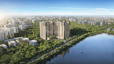 Image of 1048 Sq.ft 2 BHK Apartment / Flat for sale in Perungudi, Chennai for Rs. 10600000