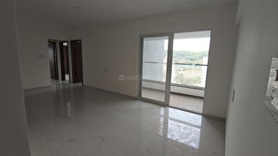 Living Room Image of 1350 Sq.ft 3 BHK Apartment / Flat for rent in Vastushodh Cavansite A B And C, Warje Pune for Rs. 45000