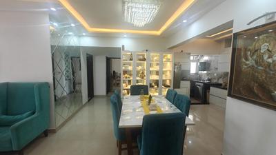 Hall Image of 1360 Sq.ft 3 BHK Apartment / Flat for rent in Ramky One North, Yelahanka Bengaluru for Rs. 55000