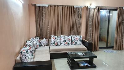 Hall Image of 1445 Sq.ft 2.5 BHK Apartment / Flat for rent in Park Royale, Rahatani Pune for Rs. 50000