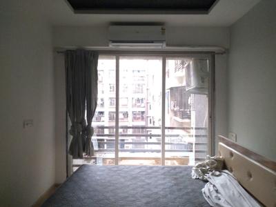 Bedroom Image of 1076 Sq.ft 2 BHK Apartment / Flat for rent in Thakur Galaxy, Boisar Mumbai for Rs. 14000
