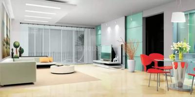 Hall Image of 1020 Sq.ft 2 BHK Apartment / Flat for rent in Darshan Platinum Heritage, Hiranandani Estate Thane for Rs. 45000
