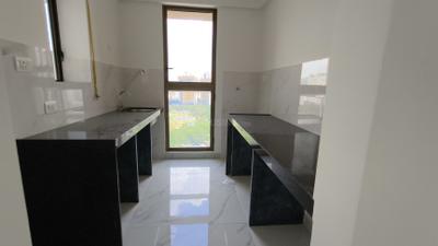 Kitchen Image of 600 Sq.ft 2 BHK Apartment / Flat for rent in Raymond Ten X Habitat Raymond Realty Tower H, Thane West Thane for Rs. 38000