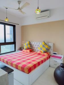 Bedroom Image of 820 Sq.ft 2.5 BHK Apartment / Flat for rent in Wadhwa Wadhwa Atmosphere, Mulund West Mumbai for Rs. 85000