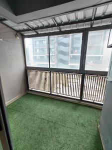 Balcony Image of 855 Sq.ft 3 BHK Apartment / Flat for rent in A Shridhar Kaveri Pratham, Shilaj Ahmedabad for Rs. 32000