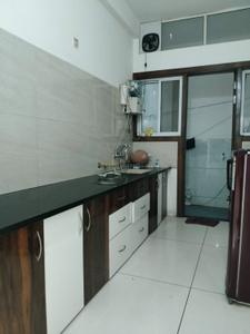 Kitchen Image of 1250 Sq.ft 2 BHK Builder Floor for rent in Mahalakshmi Nagar Indore for Rs. 27000
