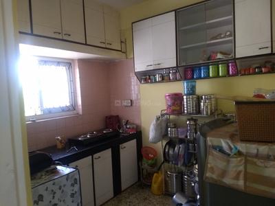 Kitchen Image of 550 Sq.ft 1 BHK Apartment / Flat for rent in Corner View Terrace, Yerawada Pune for Rs. 26000