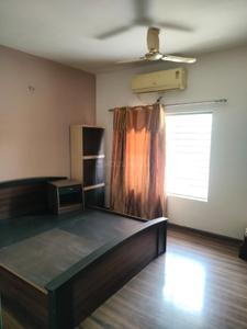 Bedroom Image of 2200 Sq.ft 4 BHK Villa for rent in Akshar Prakruti Homes, Shela Ahmedabad for Rs. 36000