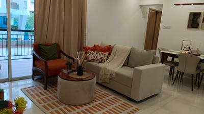 Living Room Image of 1325 Sq.ft 3 BHK Apartment / Flat for sale in Sukhwani Verde, Undri Pune for Rs. 8200000