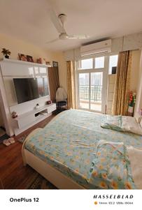 Bedroom Image of 1900 Sq.ft 3 BHK Apartment / Flat for rent in Omaxe The Palace, Gomti Nagar Lucknow for Rs. 50000