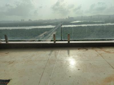 Balcony Image of 1710 Sq.ft 3 BHK Apartment / Flat for sale in Sunteck Signia Waterfront, Airoli Navi Mumbai for Rs. 35000000