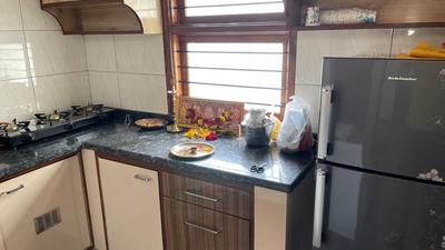 Kitchen Image of 650 Sq.ft 1 BHK Independent House for rent in HSR Layout Bengaluru for Rs. 30000