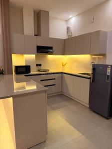 Kitchen Image of 850 Sq.ft 1 BHK Apartment / Flat for rent in Swagatam Apartments, Sector 62 Noida for Rs. 9000
