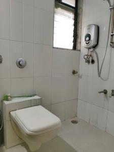 Common Bathroom Image of 533 Sq.ft 1 BHK Apartment / Flat for rent in Kasarvadavali Thane for Rs. 27000
