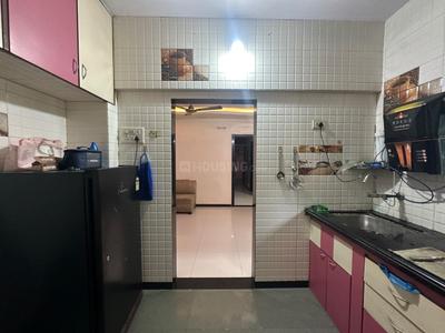 Kitchen Image of 790 Sq.ft 2 BHK Apartment / Flat for rent in Kalwa Thane for Rs. 29000