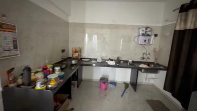 Kitchen Image of 650 Sq.ft 1 BHK Apartment / Flat for rent in K Ville, Ravet Pune for Rs. 20000
