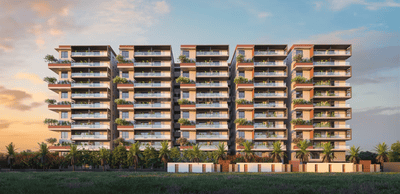 Image of 2238 Sq.ft 3 BHK Apartment / Flat for sale in Financial District, Hyderabad for Rs. 22380000