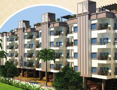 Image of 930 Sq.ft 1 BHK Apartment / Flat for rent in Rukmani Vihar, Vrindavan for Rs. 14000