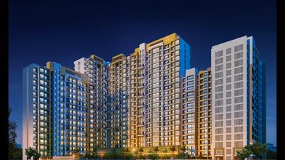 Image of 890 Sq.ft 2 BHK Apartment / Flat for sale in Samarth Sai Season Sahara Building No 6, Kalyan East, Kalyan for Rs. 5400000