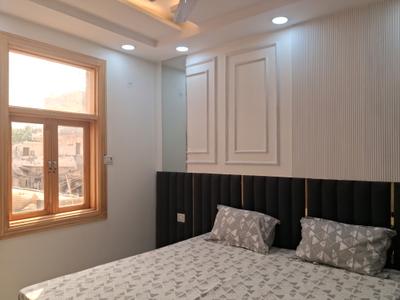 Bedroom Image of 540 Sq.ft 2 BHK Builder Floor for rent in Nawada New Delhi for Rs. 21500