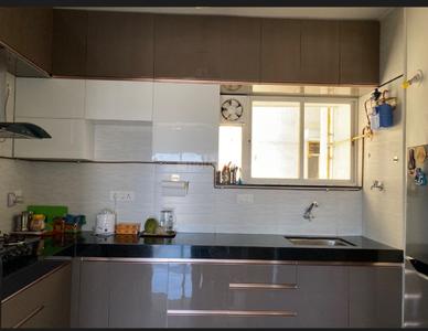 Kitchen Image of 1400 Sq.ft 2 BHK Apartment / Flat for rent in Darode Shriniwas Liviano Phase I, Kharadi Pune for Rs. 55000