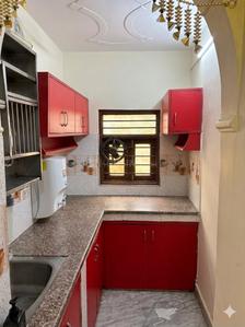 Kitchen Image of 500 Sq.ft 1.5 BHK Apartment / Flat for rent in Sector 17 Rohini New Delhi for Rs. 20000
