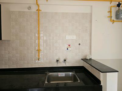 Kitchen Image of 850 Sq.ft 2 BHK Apartment / Flat for sale in Nyati Elan, Wagholi Pune for Rs. 6500000