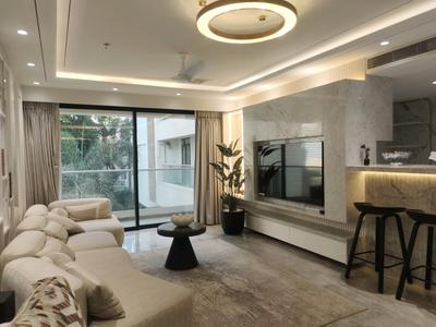 Living Room Image of 2200 Sq.ft 4 BHK Apartment / Flat for sale in Vile Parle West Mumbai for Rs. 100000000