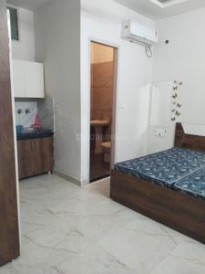 Bedroom Image of 400 Sq.ft 1 RK Builder Floor for rent in Nabha Zirakpur for Rs. 12500