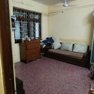 Living Room Image of 530 Sq.ft 1 BHK Apartment / Flat for rent in Mulund West Mumbai for Rs. 25000