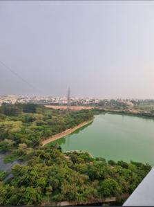 Balcony Image of 1680 Sq.ft 3 BHK Apartment / Flat for rent in SJR Blue Waters, Parappana Agrahara Bengaluru for Rs. 75760