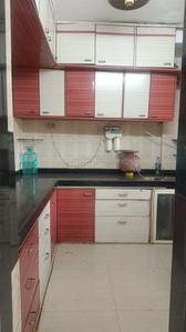Kitchen Image of 850 Sq.ft 2 BHK Apartment / Flat for rent in Sandhya Co Operative Housing Society Limited, Kopar Khairane Navi Mumbai for Rs. 45000